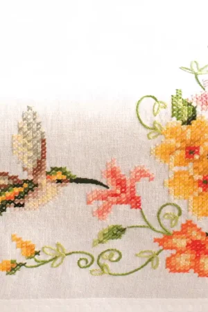 Vervaco Tafelloper Kolibri borduren (pakket) Gratis Retour