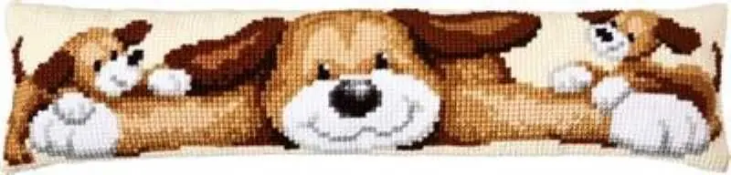 Fabrieksprijs Hond tochtmat Kruissteek pakket