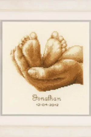 Vervaco Voetjes borduren (pakket) PN-0011671 Finale Uitverkoop