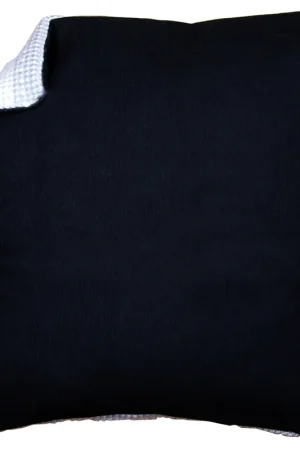 Koopje Kussenrug zonder rits - zwart (45x45)