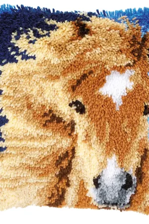 Bruin paard Knoopkussen pakket Flitsaanbieding