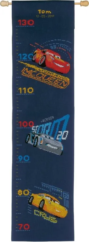 Gecertificeerd Disney Cars Groeimeter Met gierende banden PN-0167534 Telpakket **