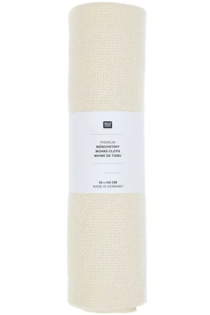 Gecertificeerd Rico Design Monnikstof 50x140 centimeter