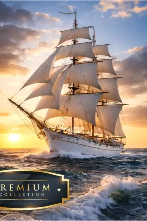 Zeilschip Premium DP Diamond Painting Fabrieksprijs