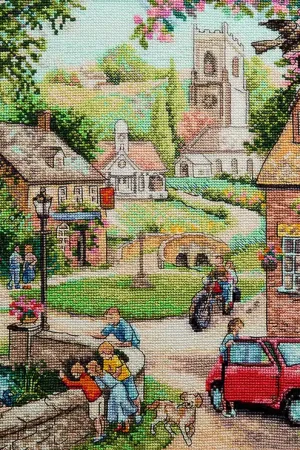 Momentos Mágicos M-490 One morning borduren (pakket) Gereduceerde Prijs