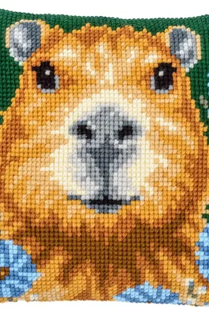 Dagaanbieding Vervaco Kruissteekkussen Capibara PN-0229227 pakket