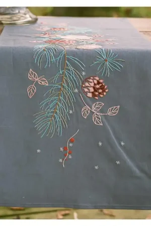 Voordeelprijs Vervaco Loper Kerstrozen PN-0216932 borduren (pakket)