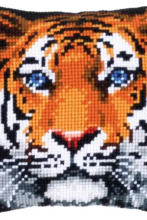 Betrouwbaar Vervaco Tijger Kruissteekkussen pakket PN-0162358
